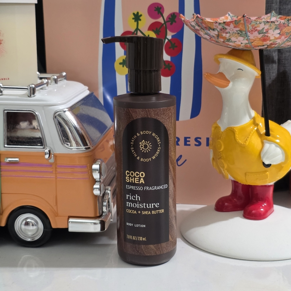 Bath & Body Works Coco Shea Espresso Rich Moisture Body Lotion NEW RARE